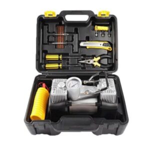 12V Compressor with Tyre Repair Kit