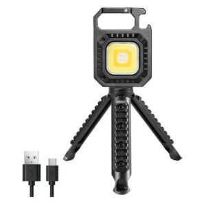 Rechargeable Cob Keychain Light